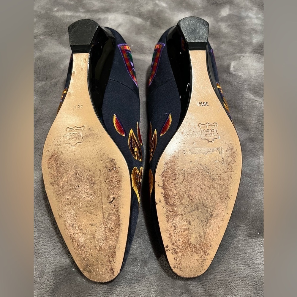 Vintage Alma made in Italy shoes 36.5/ 6. - Picture 6 of 8
